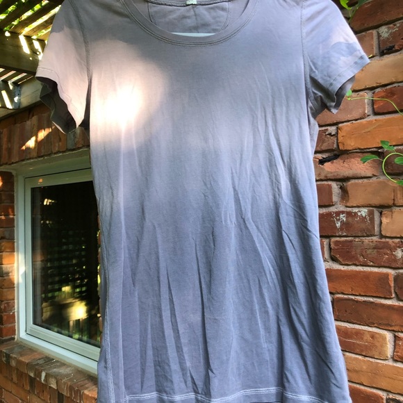 Lululemon purple dye tee - Picture 2 of 5